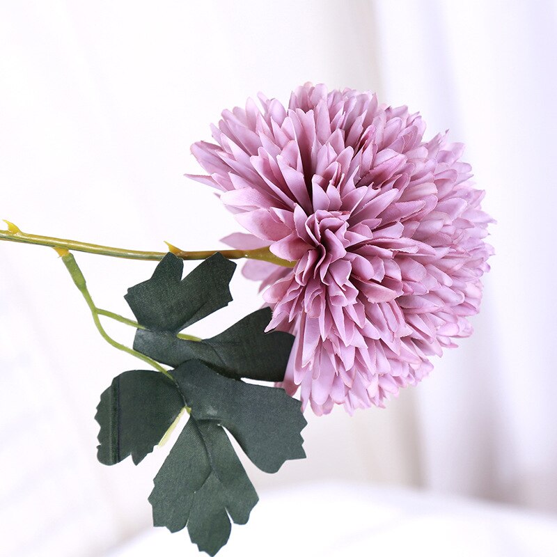 1PC Simulation Hydrangea Colorful Artificial Dandelion Flower Ball Artificial Flowers DIY Wedding Party Decor