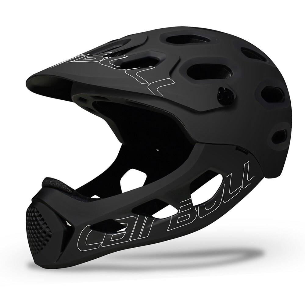 Casco ultraligero de cobertura completa para Ciclismo, protector bucal para bicicleta de montaña o de carretera, Casco DH de 56-62cm