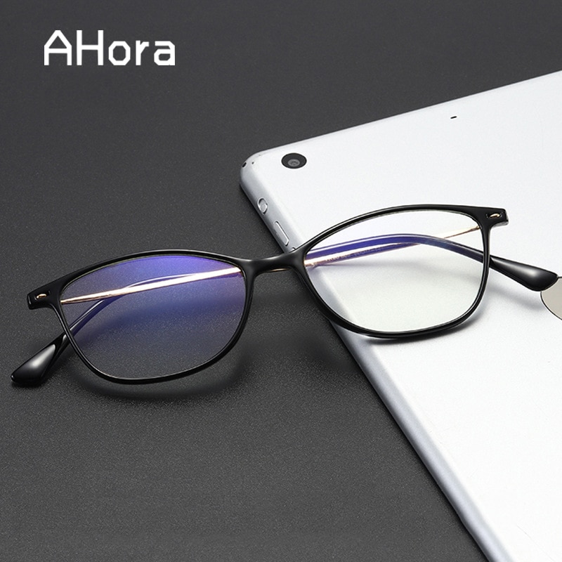 Ahora lunettes de lecture Ultra-léger Anti rayon bleu presbytie lunettes pour dames femmes bleu lumière lunettes dioptries + 1.0 1.5 2 2.0