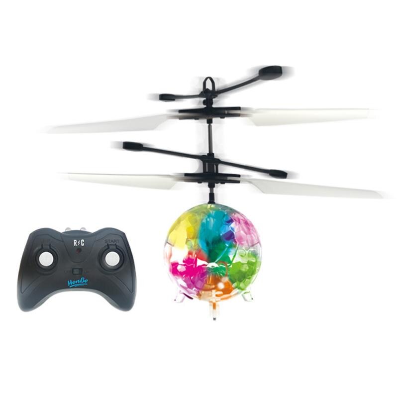 RC Flying Ball Luminous Kid's Flight Balls Infrared Induction Aircraft Remote Control Aircarft Toys Flash LED Light Plane Toys: 03