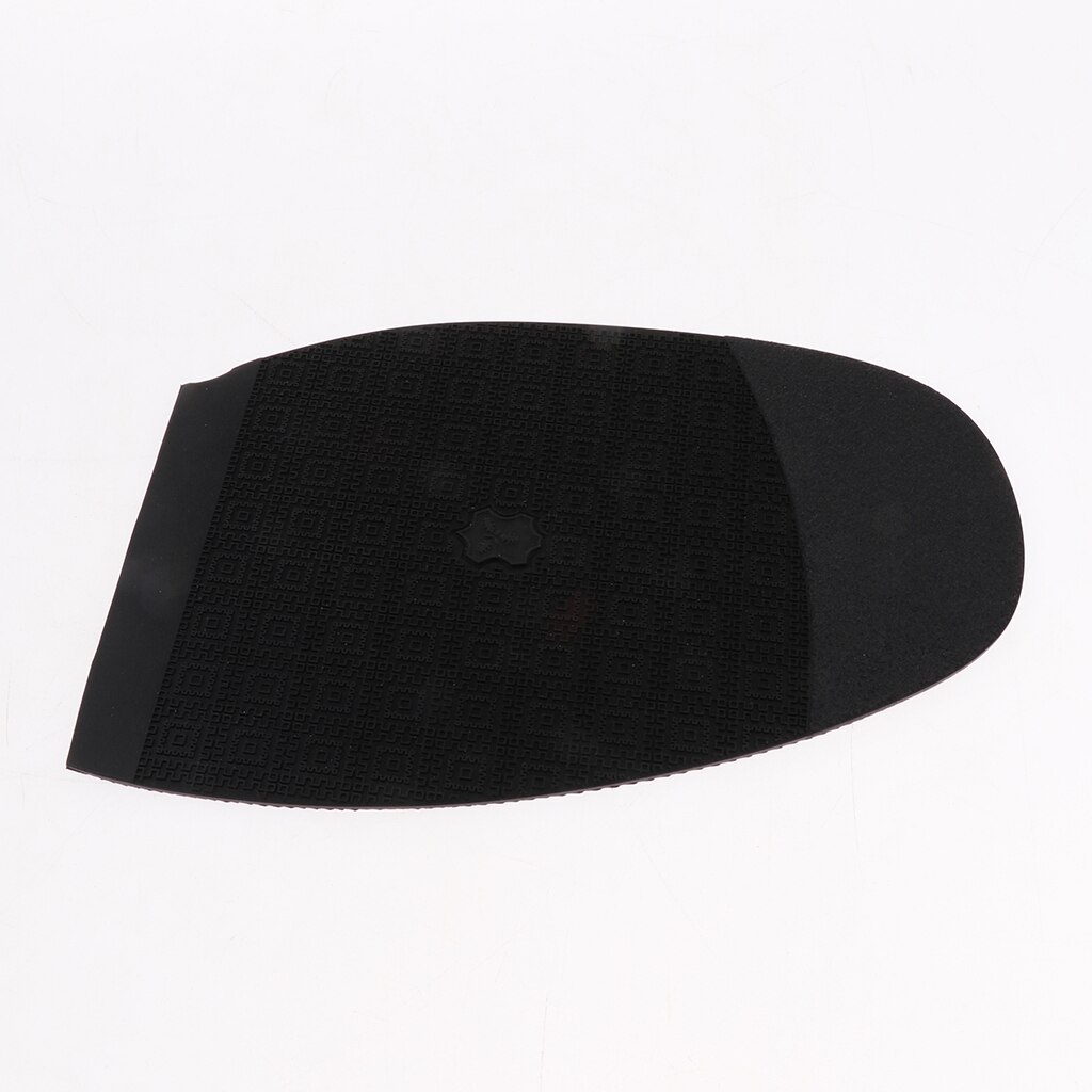 Anti Slip Schoen Reparatie Tools Pad Hak Vervanging Rubberen Onderkant Hakken En Half Zolen, Zwart