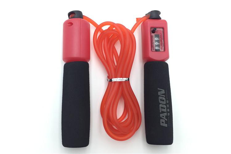 3 años + niños saltar a la cuerda saltar cuerda longitud ajustable conteo automático Fitness pérdida de peso ejercicio 2,8 m: Rojo