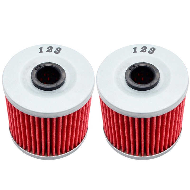 Road Passion Filtro Olio Per Kawasaki KL250 (1977-1984) E KLR250 (1985-2005) – Confezione Da 4 Pezzi