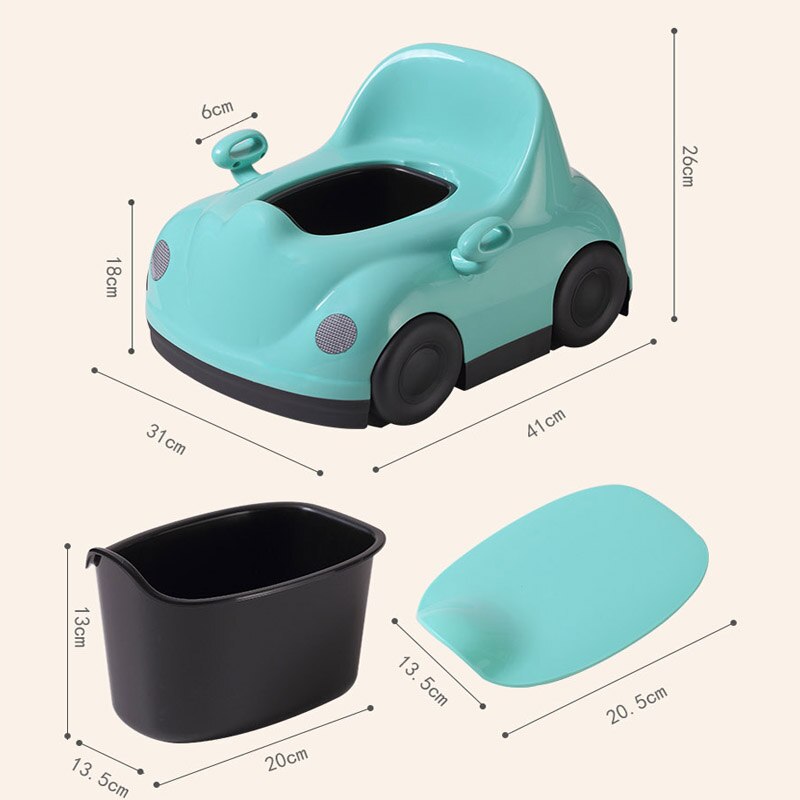 0-3 Yeas Oude Draagbare Bebe Potje Stoel Auto Vorm Peuter Toilet Training Potje Voor Kids