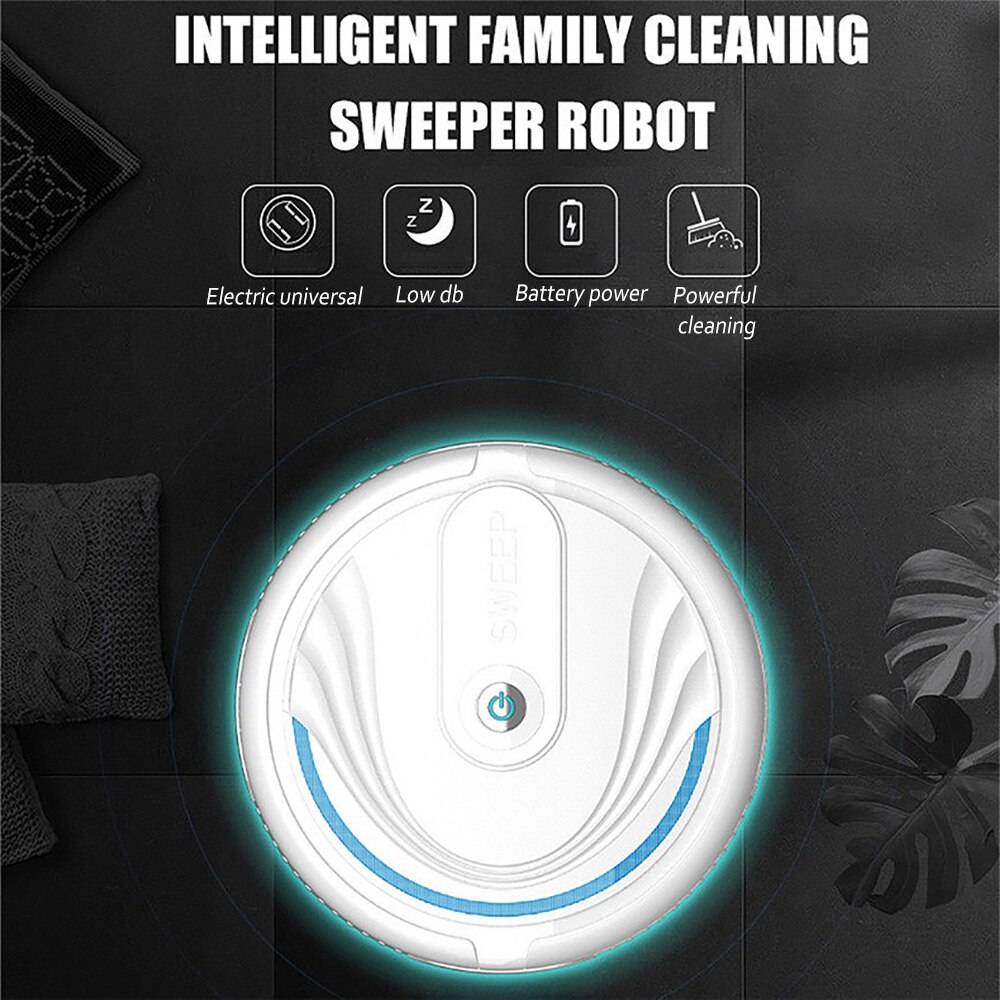 Sweeping Mopping Robot Vacuum Cleaner Automatic Sweeper Floor Carpet Clean Rechargeable Wifi Smart Planned Clean