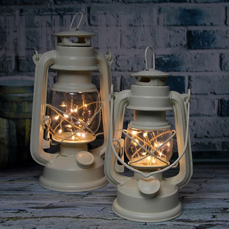 Handheld Candle Light Powered By Battery, Retro Antique Oil Lamp Lantern Night Lights baby nursery lights warm lighting for bed
