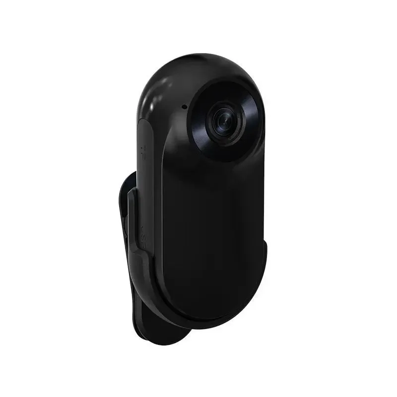 1080p hd mini actionkamera utomhus sport actionkamera skärm dv videoinspelare huvudmonterad magnetisk husdjurskamera rörelsehjälm cykel: Svart / Bunt 6