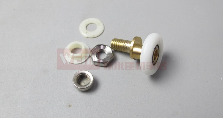 Shower cabin pulley copper crankshaft pulley shower room eccentric wheel single wheel