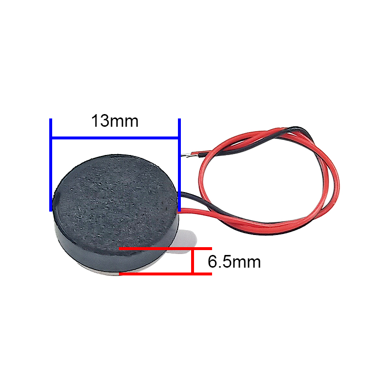 Ghxamp 13mm benledningshögtalare 8 ohm bluetooth-hörlurar musik klubbhorn 2 st