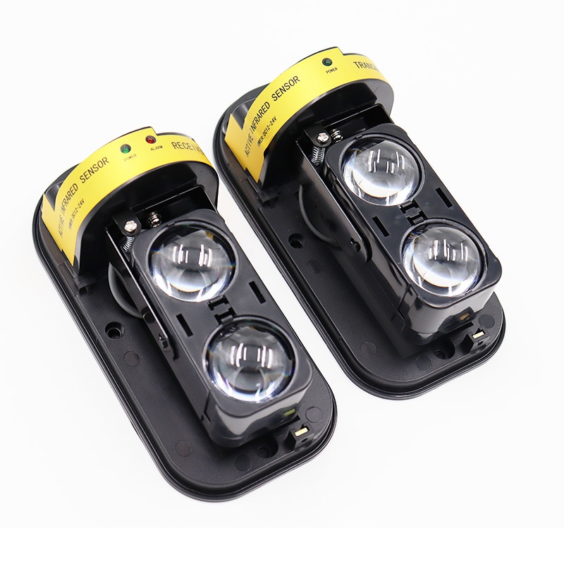 Photoelectric Dual Beam Sensor Active Infrared Intrusion Detector IR 100M 150M Outdoor Perimeter Wall Window Fence Alarm