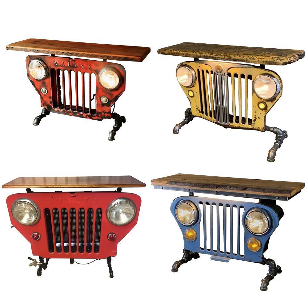 Steampunk Industrielle Tisch Modell Harz Statue Kunst Ornament Dekoration Schreibtisch Skulptur Geburtstag Antikes Auto Köpfe