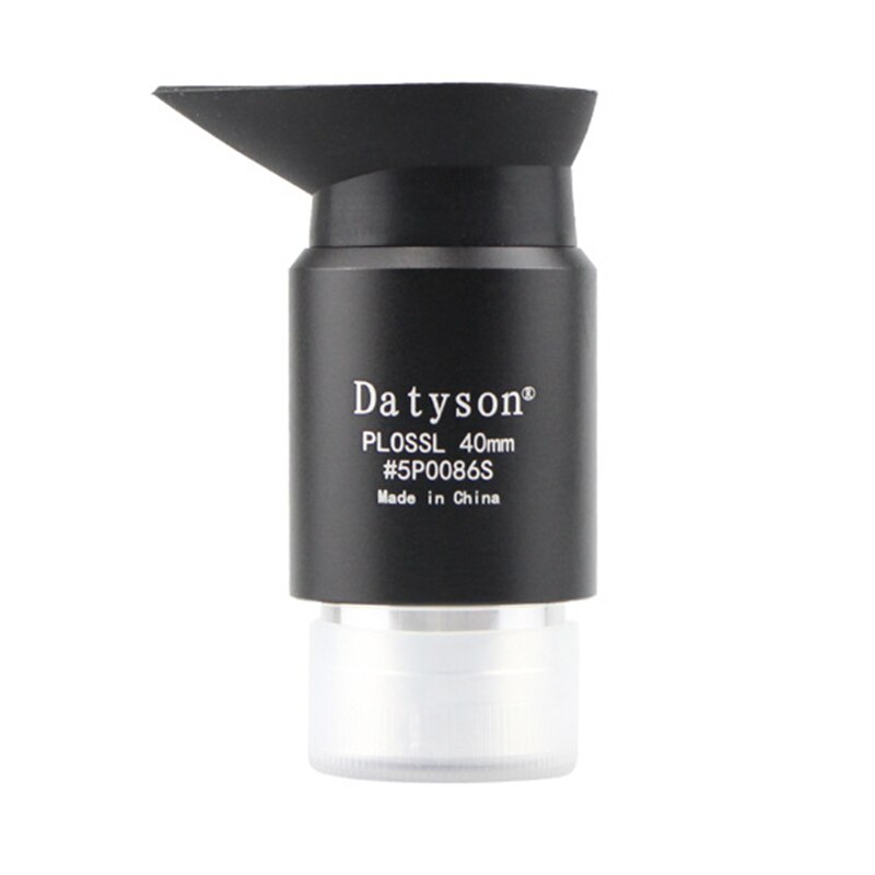 Datyson Astronomical Telescope Accessories 48 Degree 1.25 Inch 31.7mm PLOSSL PL40mm Eyepiece Angled Eye Patch Version
