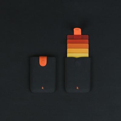 For Xiaomi DAX V2 Mini Slim Portable Card Holders Men Women ID Credit Card Holder Protector Gradient Wallet Business Cards Case
