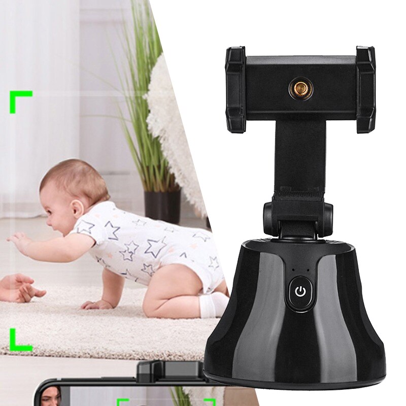Gimbal Smartphone Selfie Stok Statief Auto Smart Object Tracking Auto Gezicht Tracking Camera Rotatie Persoonlijke Robot Telefoon