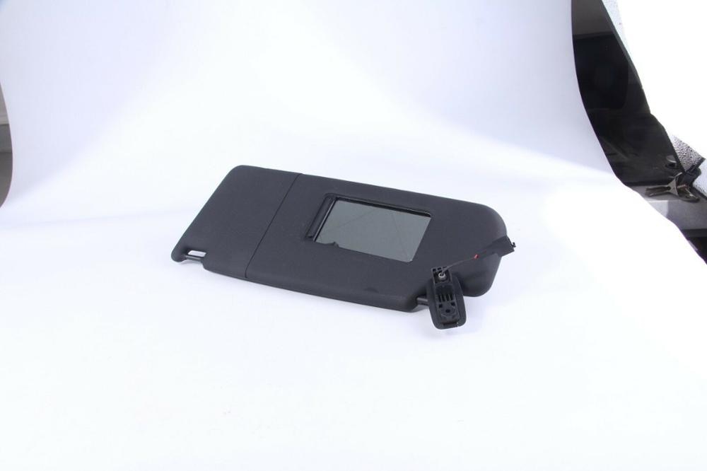 1K0 857 551 Left Side Black Sun Visor With Cable F – Grandado