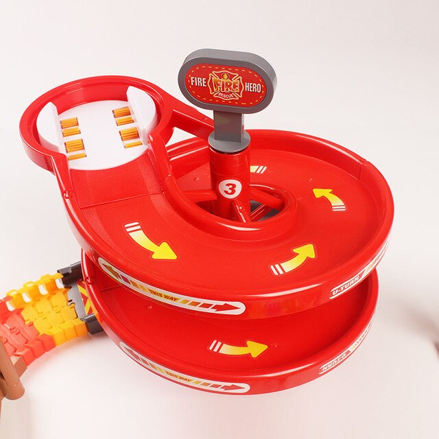 Magico Tracce Elettronica Vagone Giocattoli Per Il Capretto Tracce di Parti di Auto Giocattolo Pista Auto Accessori Auto Flash Bambini di Fantasia Per Bambini trasporto libero del Regalo: Vertical turntable