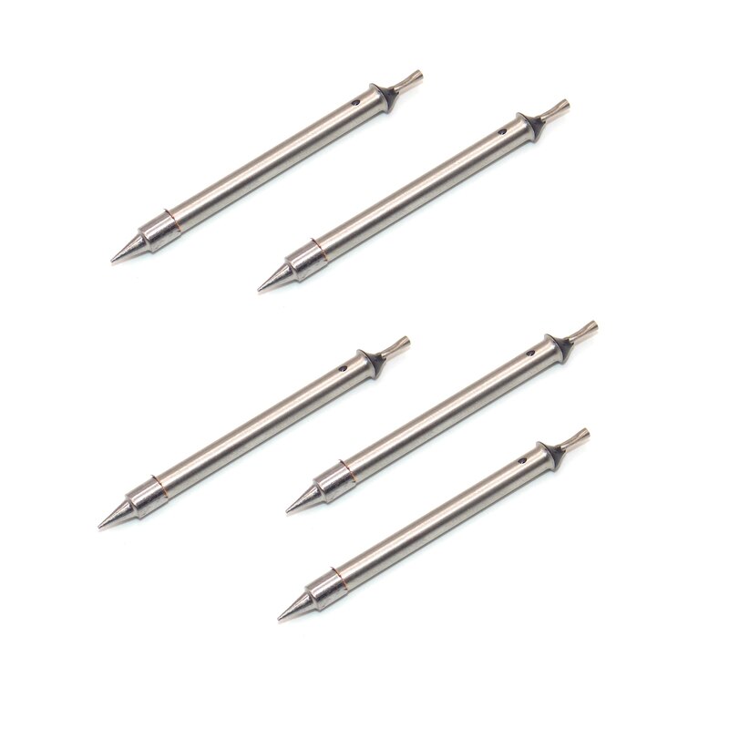 Grot lutownicy TS80P uprościć mini usb elektryczny lutownica rdzeń grzejny zintegrowane żelazne wiertło lutownicze usb: 5 szt