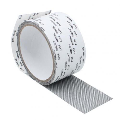 5cmx2m Window Net Anti-mosquito Mesh Sticky Wires Patch Repair Tape Summer Screen Door Mosquito Netting Patch Repair Broken Hole: Black