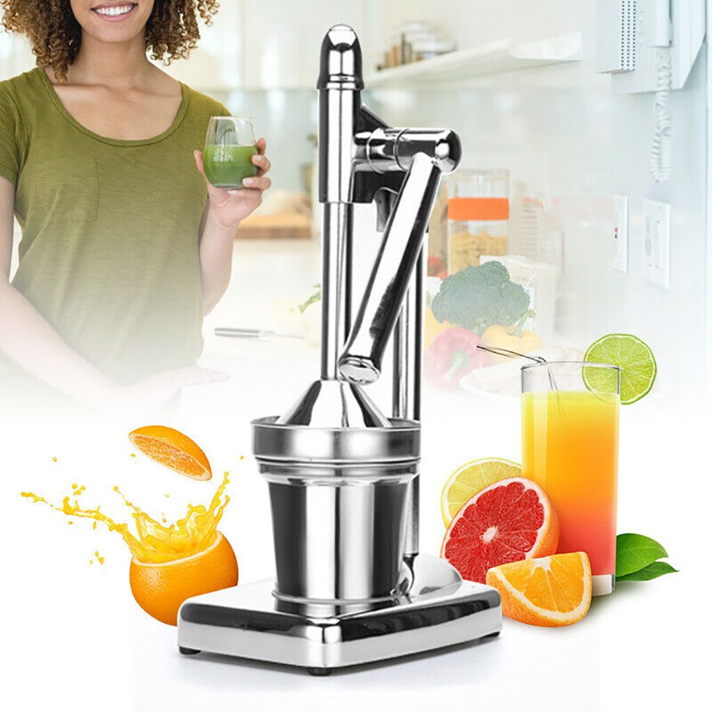 Stainless Steel Manual Citrus Juicer Chrome Orange Lemon Manual Juice Squeezer Lemon Squeezer Portable соковыжималка ручная