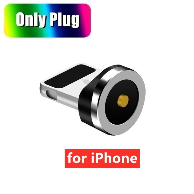Spina per cavo magnetico tipo C colonna vertebrale micro USB C adattatore per ricarica rapida telefono micro Usb tipo-c magnete caricabatterie spina per colonna vertebrale iphone: For iphone spina