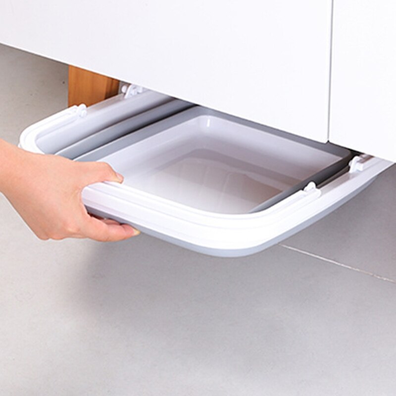 Rechthoek Inklapbare Wastafels Camping Picknick Manden Opvouwbare Wasmand Vuile Kleren Opslag Container Emmer Cleaning Tools