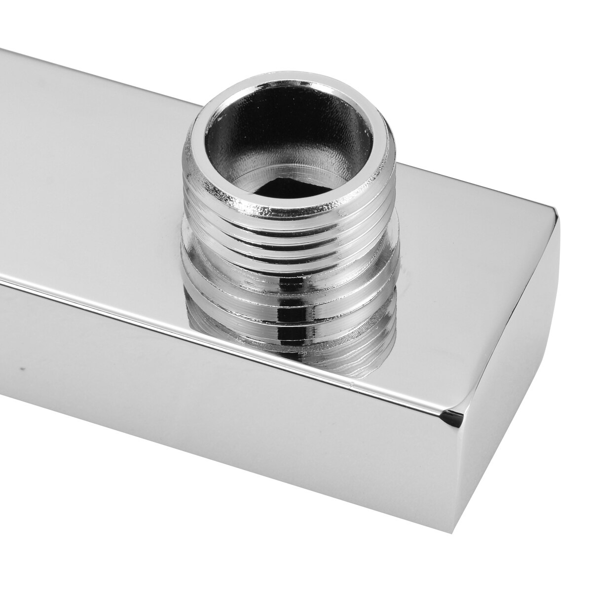 Mayitr 40cm Vierkante Douche Extension Arm Wall Mounted Douche Arm Voor Regendouche Badkamer Installeren Douche Houder Bar