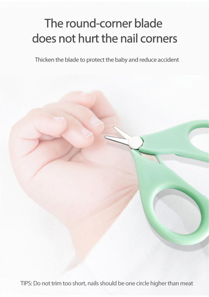 Pasgeboren Baby Manicure Set Kind Beauty Grooming Gezondheidszorg Kit Zuigeling Nail Care 0 12M Kids Nagelknipper Schaar Accessoires