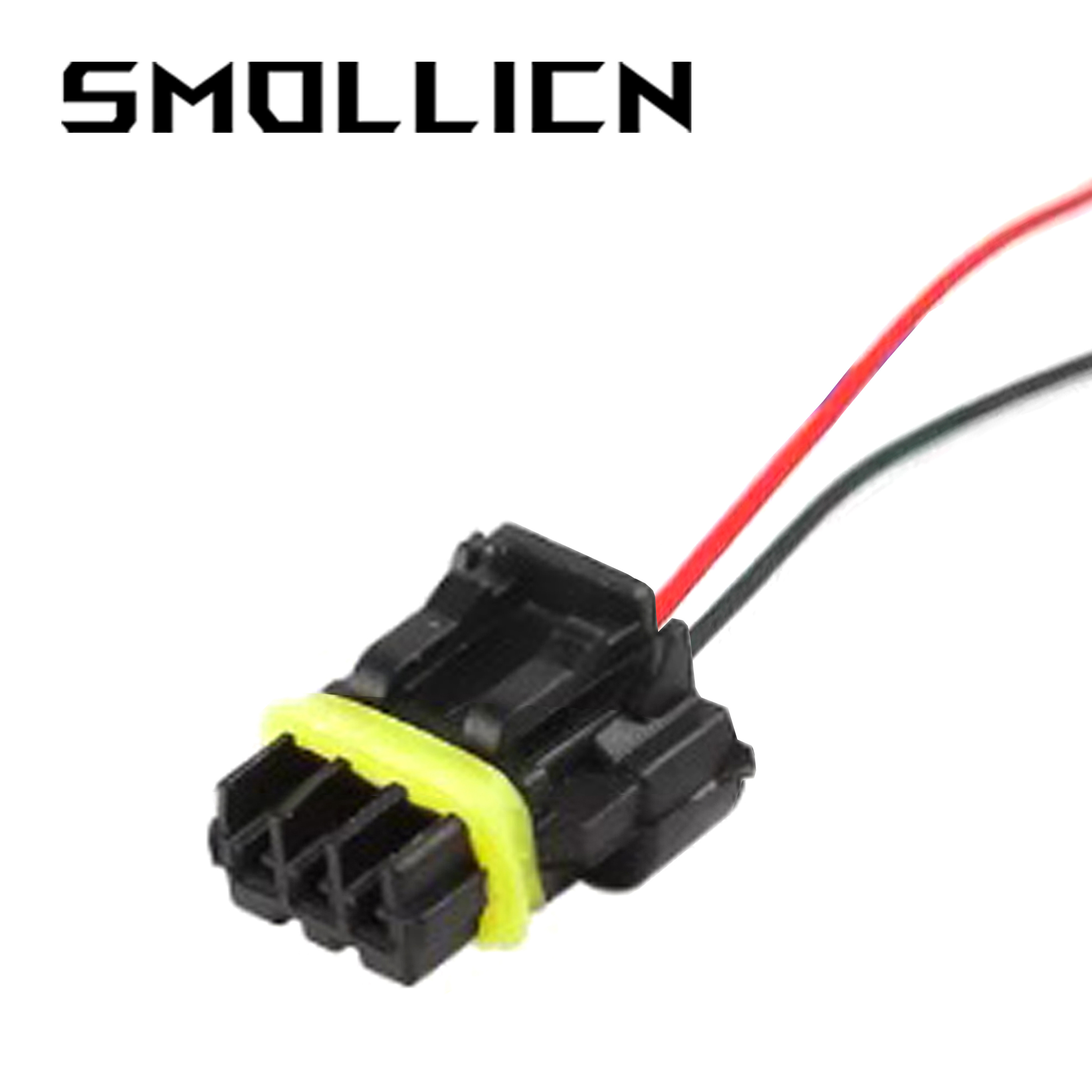 2/3 Pin 52117-0241 52117-0341 52116-0241 Automotive Male Female Waterproof Connector For Mirror Turn Signal Plug 52116-0341: Dark Grey / 30-49Pcs
