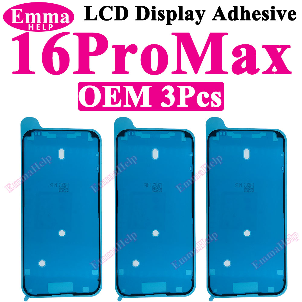 LCD Screen Adhesive Sticker For iPhone 11 13 16 Pro Max 14 15 Plus 12 Mini Frame Seal Glue Tape LCD Display Waterproof Glue Seal