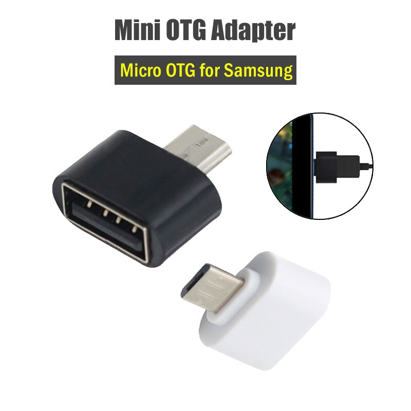 2 Stuks Usb Naar Micro Otg Adapter Voor Samsung Galaxy S6 S7 Rand A6 A7 A10 A11 J2 J4 J6 j8 J3 J5 J7 Core Micro Usb Otg Connector