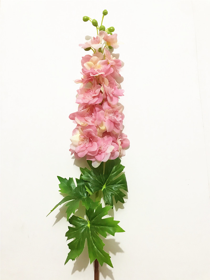 80CM látex Delphinium Jacinto flores artificiales continental PU flores boda simulación flor decoración del hogar