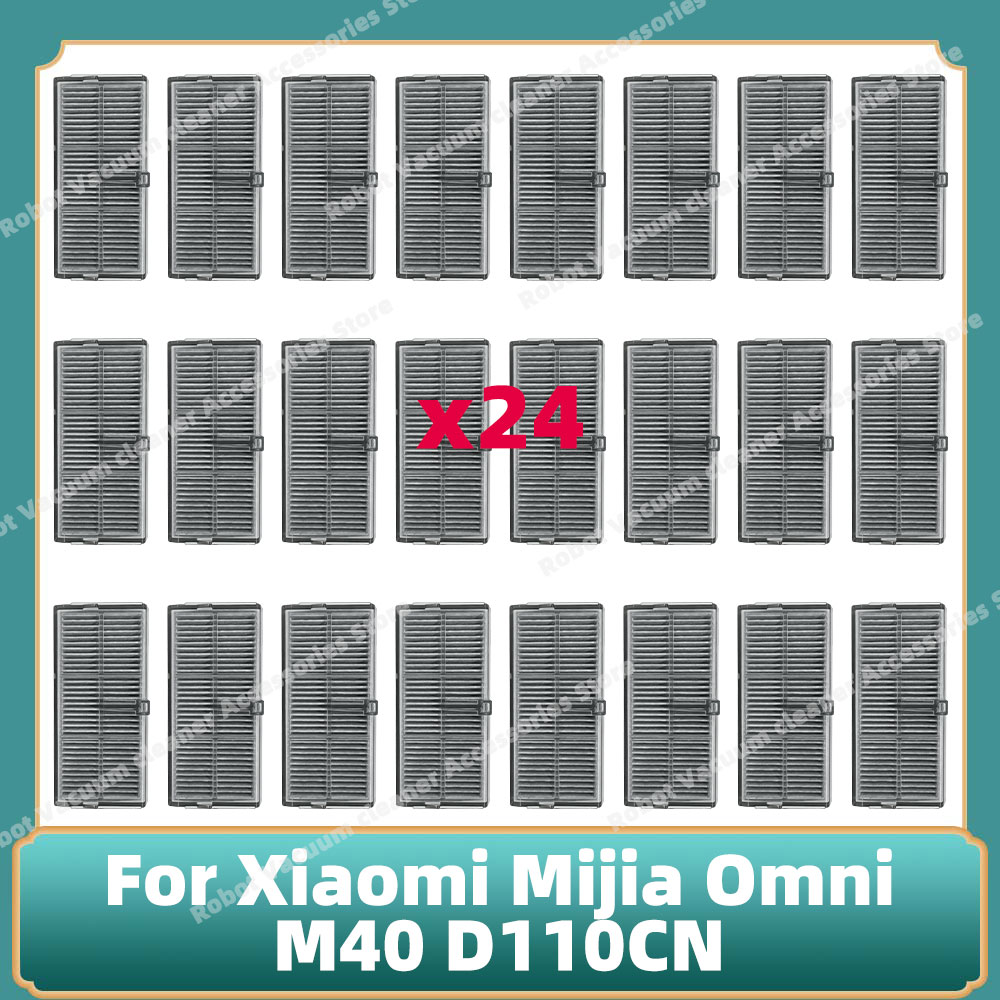 Compatible For Xiaomi Mijia Omni M40 D110CN Accessories Cutting Roller Main Side Brush Hepa Filter Mop Cloth Dust Bag Parts: MULTI