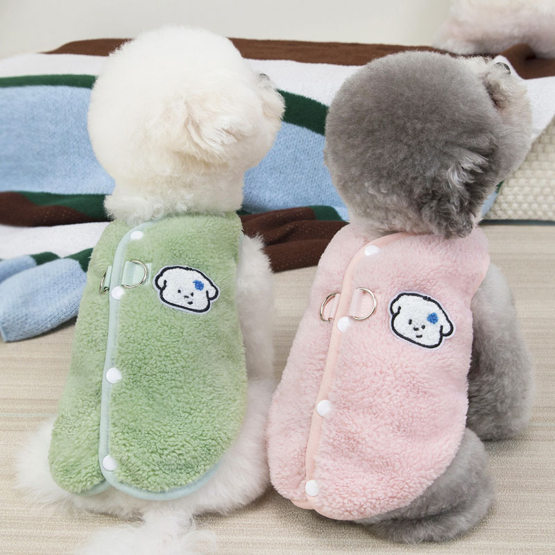 Ropa de lana para perros, cárdigan de invierno, disfraz para perro, chaleco, chaqueta para perros pequeños, perro salchicha, Chihuahua, cachorro, abrigos sin mangas, chaquetas