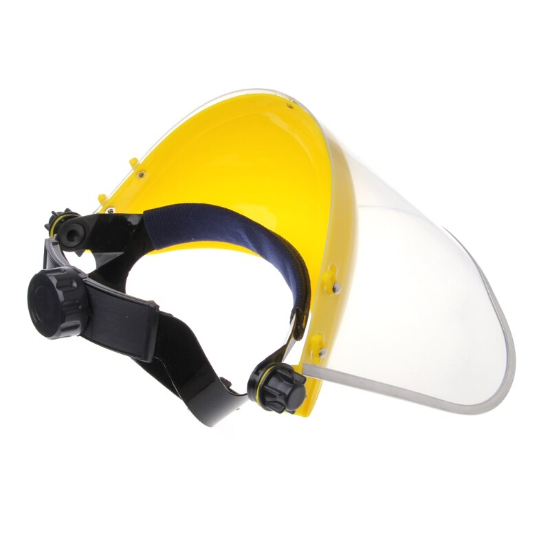 Clear Full Face Shield Safety Visor Mask For Automotive Construction