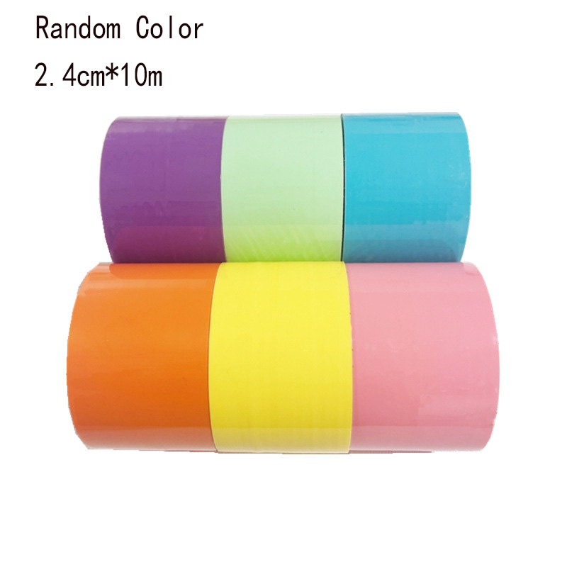 Band Ball Klebebänder farbige Dekompression kleber Rollen DIY lustige Spielzeug Farb kugeln machen bunte klebrige Kleber Spielzeug Gefälligkeiten: 3mm