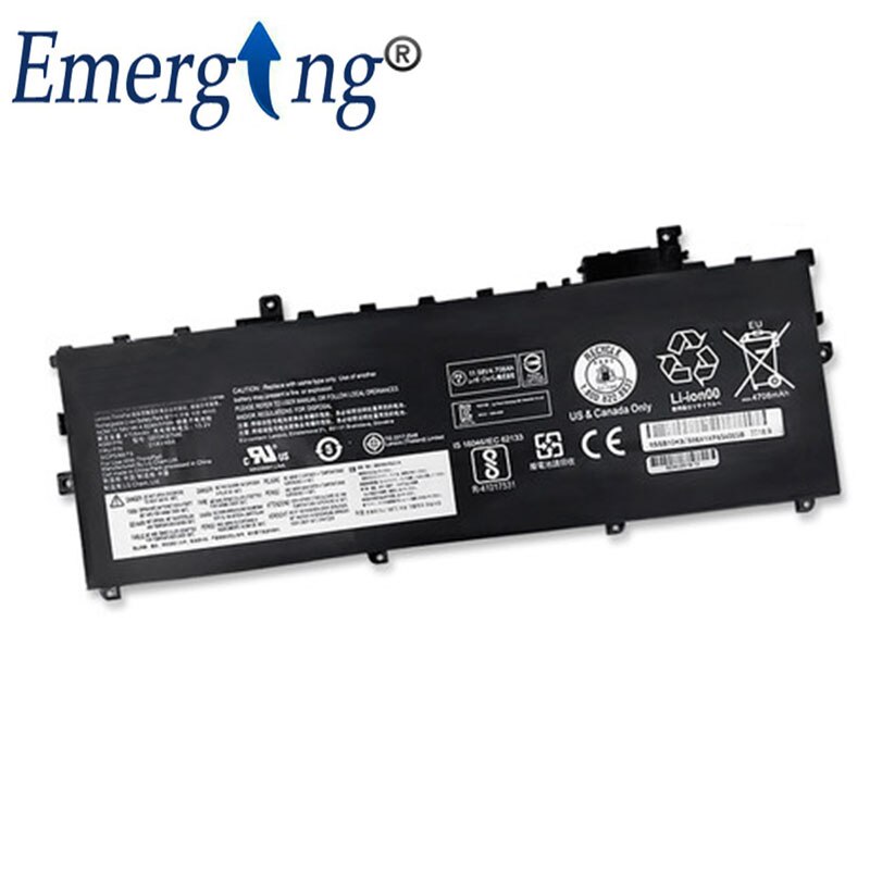 Original 01AV494 SB10K97586 Laptop Battery for Lenovo ThinkPad X1 Carbon 5th Gen 6th Series 01AV494 01AV429
