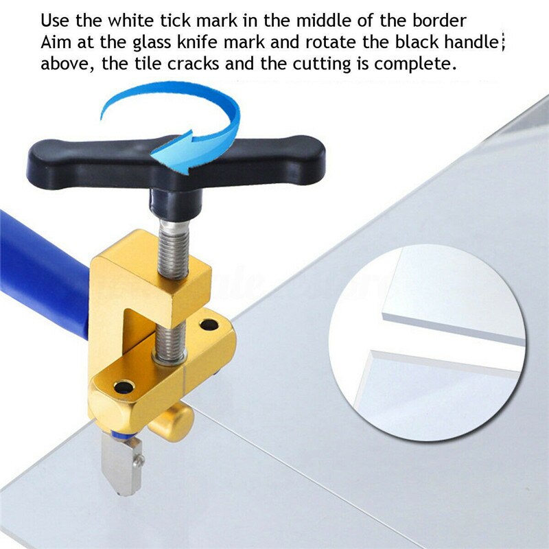 Ceramic Tile Glass Cutting One-piece Cutter Diamond Cutting Tools Portable Multifunctional Tool