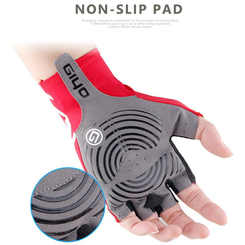 ACEXPNM Anti Slip Gel Pad Fahrrad Handschuhe Gel Pad Kurze Half Finger Radfahren Handschuhe Atmungsaktive Outdoor-Sport Männer MTB Bikes handschuhe