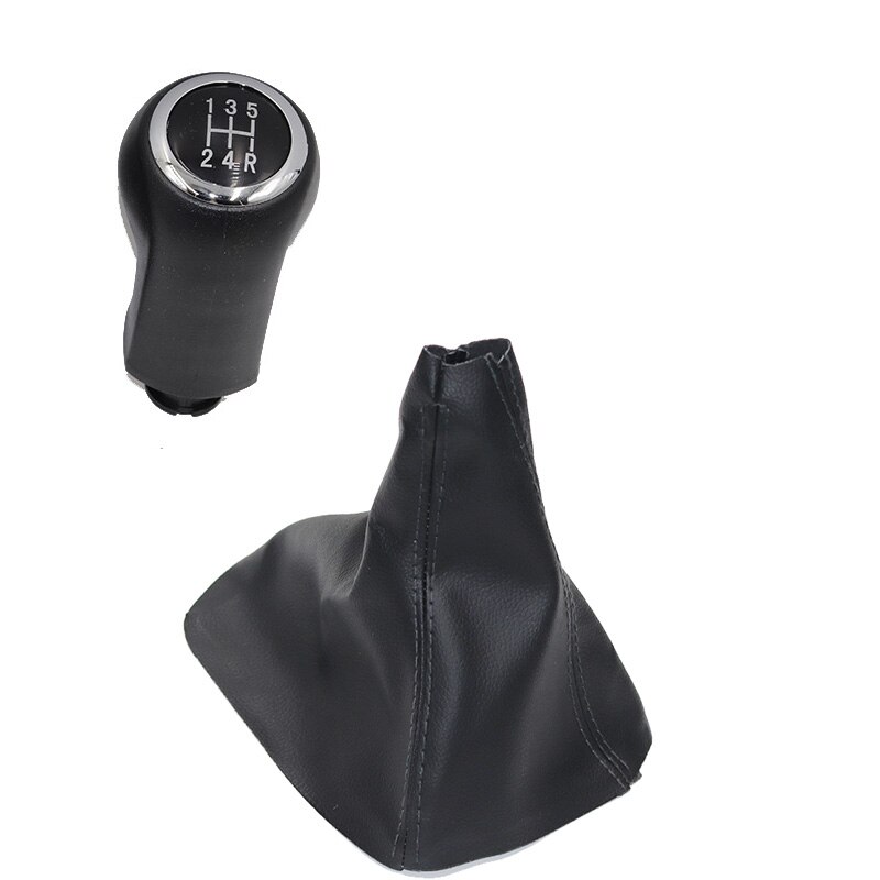 Para OPEL Zafira B 2005, 2006, 2007, , , , , , , 5 / 6 velocidad pomo de cambio de marchas para coche con Bota de cuero: 12345R pair