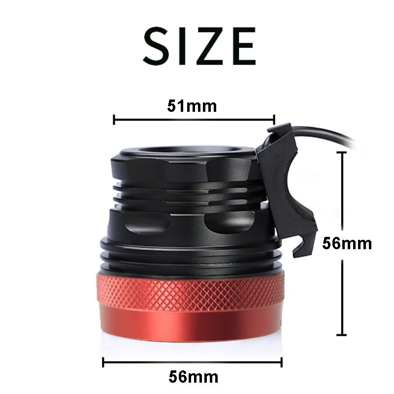 WasaFire 40000 lm 16 xT6 LED Fahrrad licht vorne Scheinwerfer Reiten Radfahren Fahrrad Front Licht für Outdoor Nacht Reiten Camping lampe