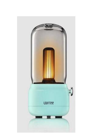 Xiaomi Lofree Candly Light Portable 1800K LED Sound Source Atmosphere Retro Night Light Table Lamp Bar Decor Lamps: blue