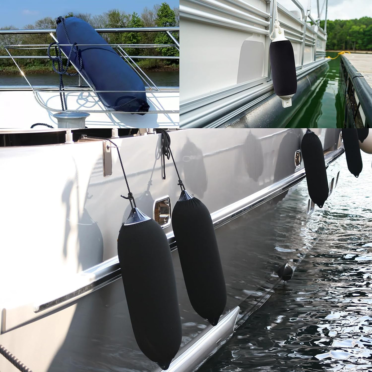 Boat Fender Cover Protector Anti-Collision Ball Sleeve Protection Marine Yacht Bumper Fender Cover