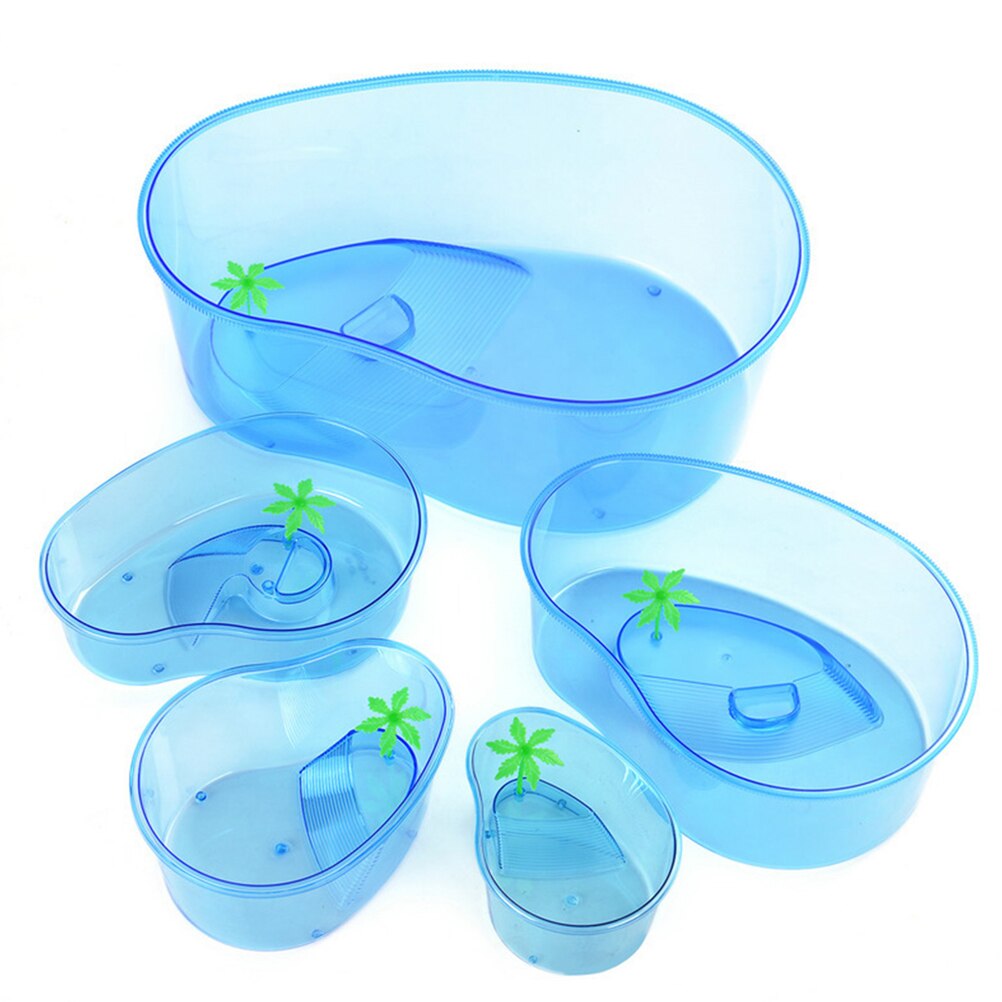 Household Turtle Tank Multi-function Turtle Cage Transparent Reptile Tank Turtle Supply