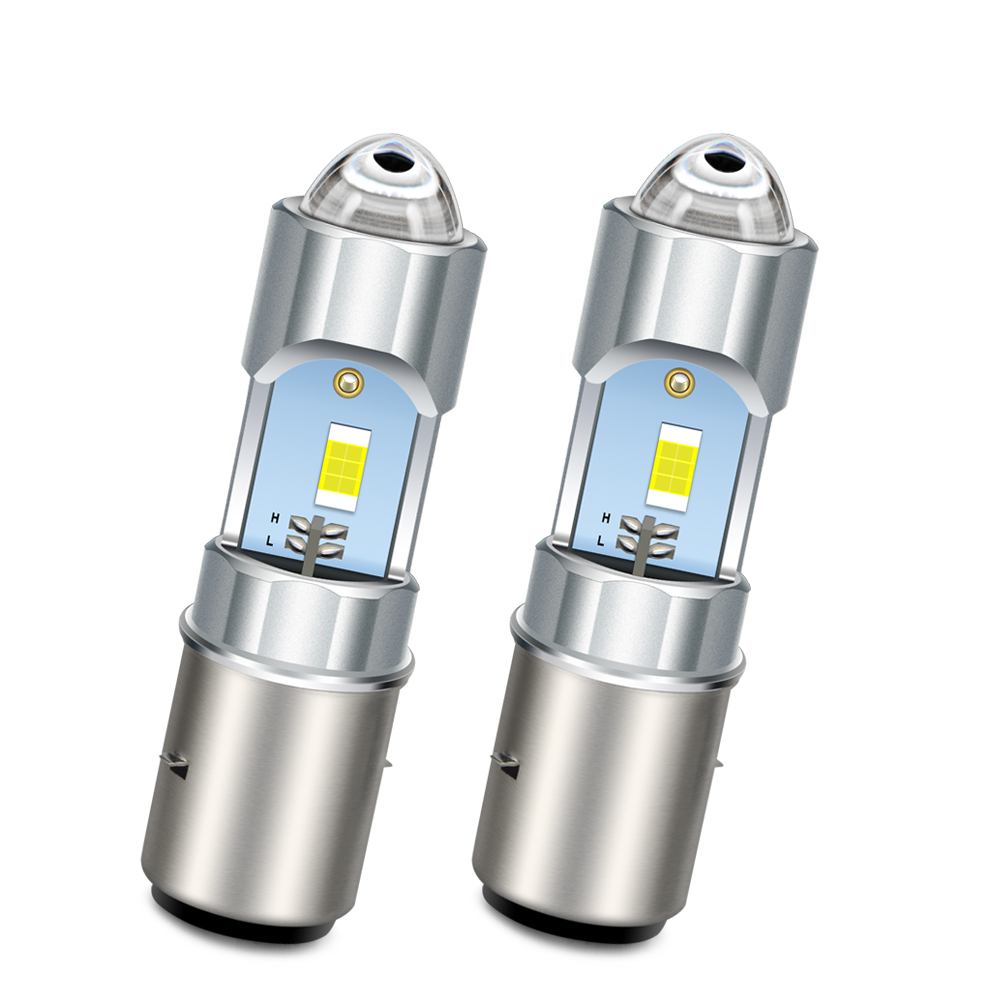 1PCS 18W H6 BA20D P15D P15D-25-3 P36D Lamp 6V 10-80V 6000K motorfiets Koplamp Moto LED Super Heldere Autobike Mistlamp ATV Lamp