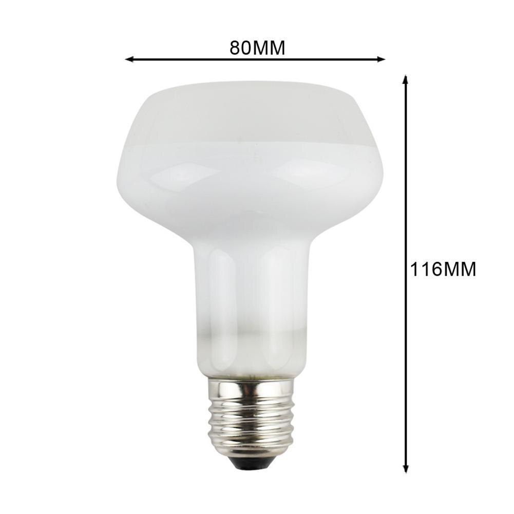Kjæledyr lampe 60w/75w/100w 220-240v e27 for dyr fugler amfibier wolfram glødelampe