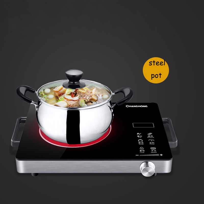 Infrared Induction Cooker Intelligent Electric Hob Oven Electric Wave Furnace Pot Radiant-Free Induction Cooker