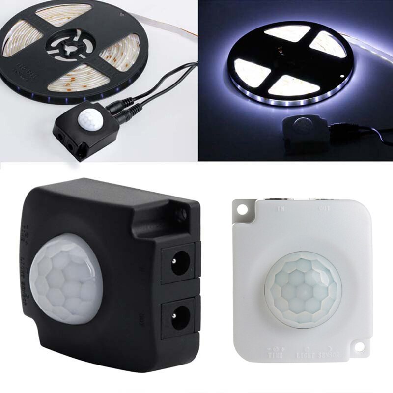 1pc automatiske  dc 12v 24v 10a infrarøde krop pir bevægelsesdetektor sensor switch, der sælger &amp;