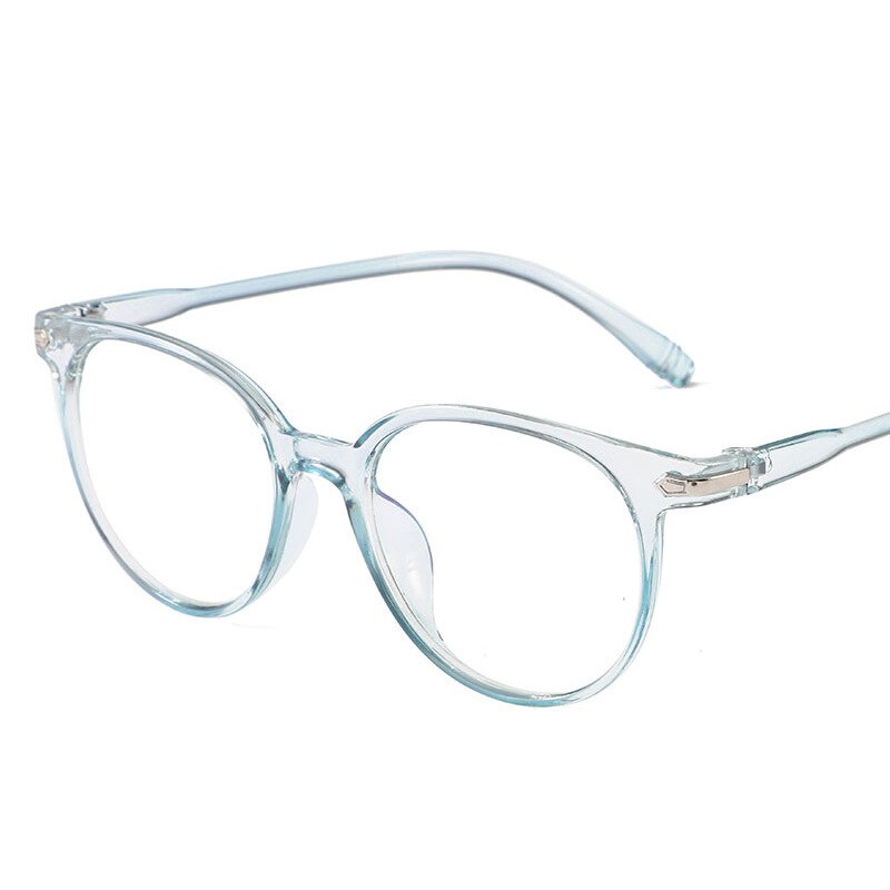 Blue Light Glasses Men Computer Glasses Gaming Goggles Transparent Eyewear Frame Women Anti Blue ray Eyeglasses: White