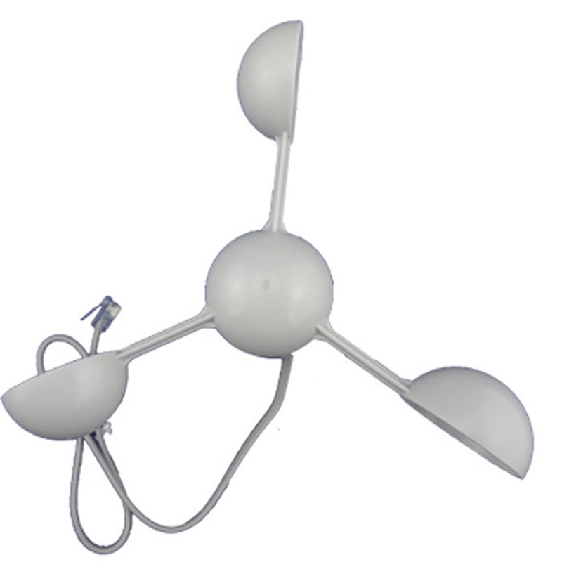 Anemómetro de WH-SP-WS01, instrumento de medición de velocidad del viento, Sensor de velocidad del viento, accesorios de instrumento meteorológico para Misol Anemomet