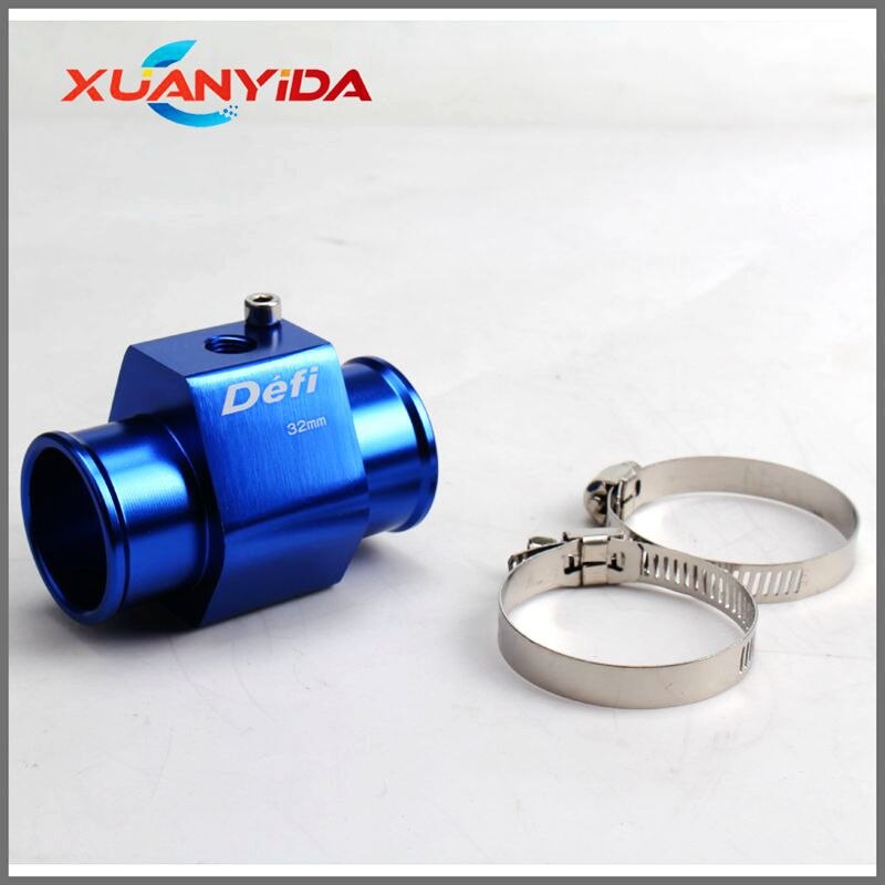 Water Temperature Temp Sensor Gauge Joint Pipe Radiator Hose Car Meter Tube Connector Adapter Kit 26 28 30 32 34 36 38 40